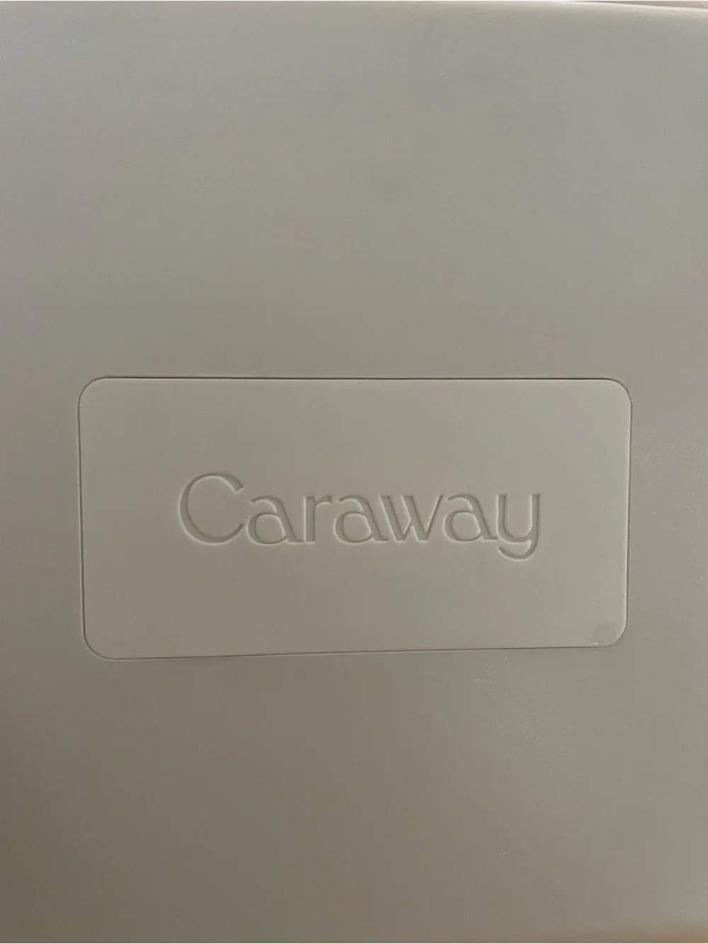 Caraway Magnetic Pot Pan Lid Holder Organizer Storage Dividers Beige Set of 2